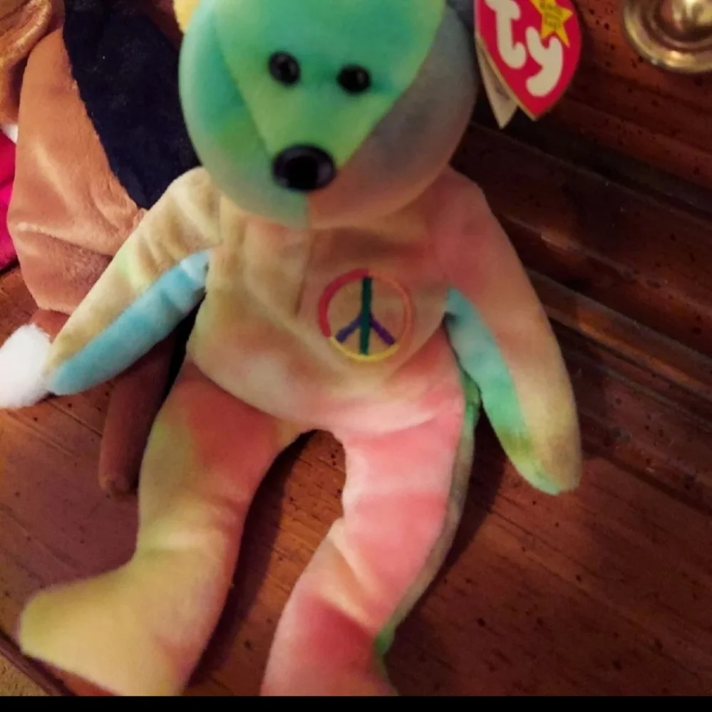 1993 To 1996 BEANIE BABIES LOT of 10 w/ Swing Tags DISPLAY LIKE NEW CONDITION